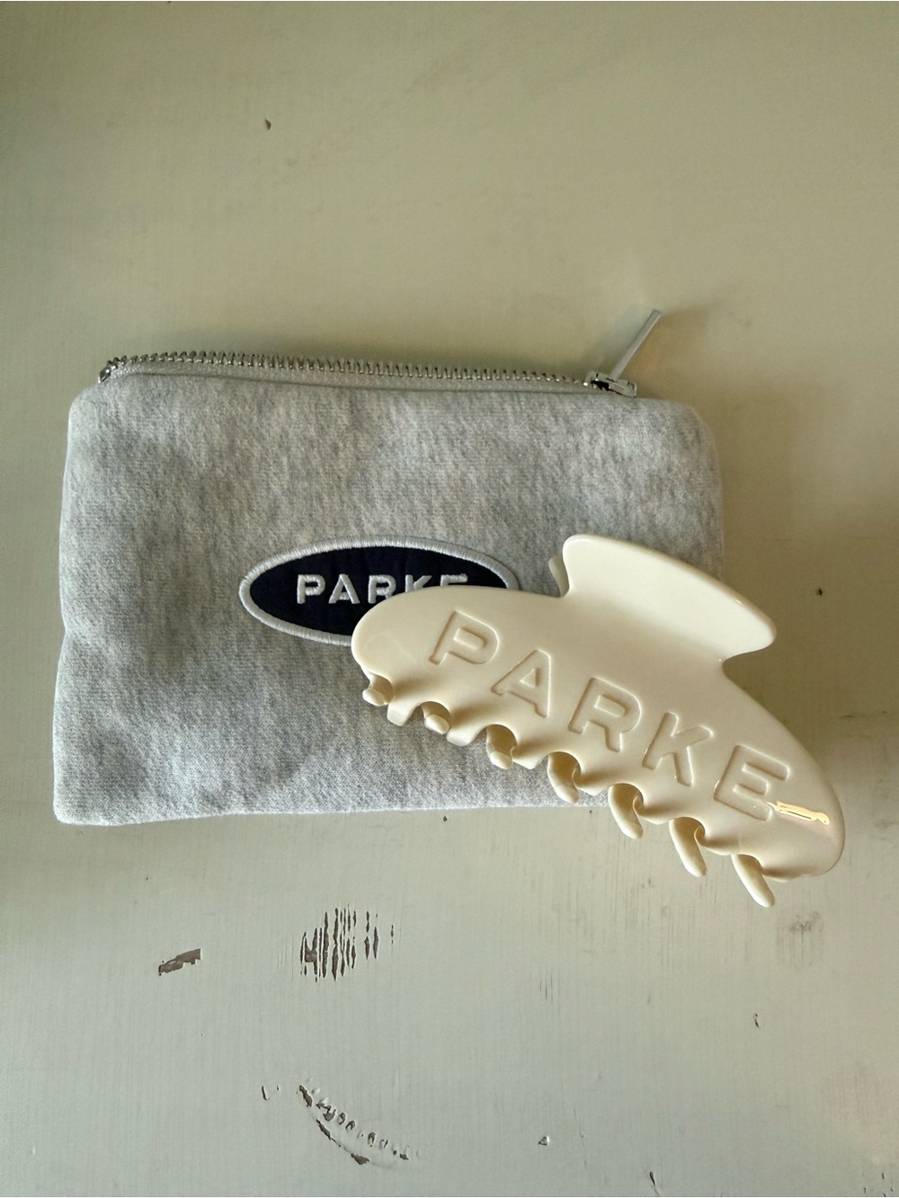 Parke hair clip • Cream • NWT